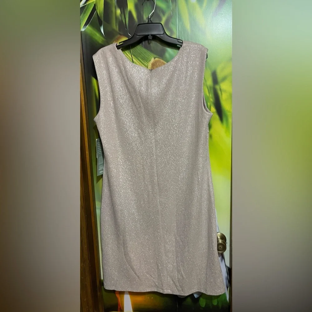 Scarlett Glittering Silver Gown - Picture 3 of 4